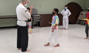 One of our awesome students getting there yellow stripe (4)